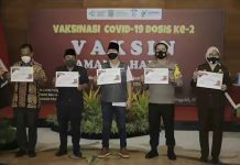 Vaksinasi Covid-19 Dosis Kedua, Ini Kata Bupati Trenggalek