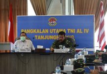 Pembacaan Taklimat Awal WASRIK BPK Diikut Oleh Danlantamal IV