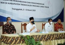 Bangkitkan Perekonomian, Pemkab Trenggalek Adakan Bimtek Wirausaha Baru