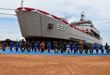 Danlantamal IV hadiri Shipnaming KRI