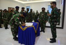 Tanda Tangani Fakta Integritas, Satrol Lantamal IV Bangun Zona Integritas