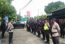 Apel kesiapan pengamanan parluh XVII PSHT Pusat Madiun