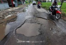 Bulan Mei, Jalan Rusak di Sidoarjo Bakal di Cor