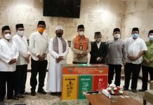 Dalam Rangka Silaturahmi, Dhany Berikan Bantuan Tong Sampah Pilah Untuk Masjid Istiqlal