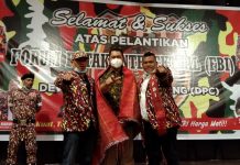 Lantik Pengurus FBI Medan, Leo Situmorang Ajak Perangi Narkoba