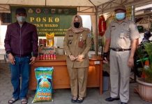 Kelurahan CPT Bagikan Sembako Bagi Warga Terpapar Covid-19