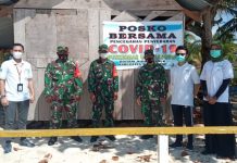 Kodim 0715/Kendal Gencarkan Penerapan Prokes Hingga ke Raja Ampat