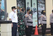Walikota Jakut Hadiri Apel Gelar Pasukan Operasi Ketupat Jaya 2021