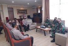 Tingkatkan Sinergisitas, Kapolda Kepri Sambut Hangat Kunjungan Komandan Guskamla