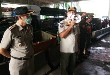 Jelang Lebaran, Satpol PP DKI Ketatkan Prokes di Pasar Tanah Abang