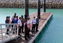 Menhub Targetkan Pelabuhan Penyeberangan Nusa Penida Selesai di Tahun 2022 Menhub Cek Pelabuhan di Nusa Penida