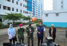 Kasus Covid-19 Melonjak, Gubernur dan Pangdam Jaya Sidak Rusun Nagrak