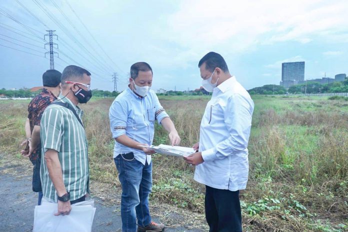 Bambang Soesatyo Tinjau Lahan Sirkuit Motocross di Blackstone Otomotif Superblok Surabaya