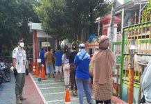 Cegah Corona saat Pengambilan BST, Satpol PP Warakas Wajibkan Hal Ini
