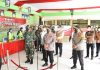 Tinjau Posko PPKM Mikro, Tiga Pilar Sidoarjo Distribusikan Bansos