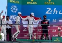 IMI Bangga Pertama Sean Gelael Kibarkan Merah Putih di Podium Bergengsi Balap Mobil Dunia