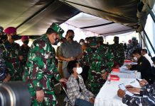 Sukseskan Vaksinasi, Lanal Bandung Libatkan Dinkes Sumedang