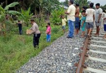 Diduga Mabuk Lem, Pemuda di Sergai Terkapar di Pinggir Rel Kereta Api