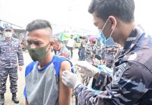 Lantamal III Jakarta Gelar Vaksinasi Masyarakat Maritim di Muara Angke