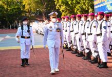 Peringati HUT-76 TNI AL, Lantamal III Gelar Upacara