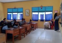 Abaikan Intruksi Bupati, SMPN 1 BP Pelitung Rawan Covid-19!