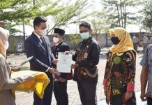 HUT UUPA ke-61, BPN Kendal Gelar Upacara