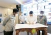Ewindo Dukung Pengembangan Argoindustri Holtikultura Menteri Pertanian Syahrul Yasin Limpo didampingi Dirjen Hortikultura Prihasto Setyanto menyaksikan Managing Director PT EWINDO Glenn Pardede menandatangani naskah kerjasama lintas