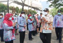 Soroti Kinerja PPSU, Juaini Tinjau Waduk Cincin