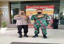 Bangun Sinergitas, Kasdam I/BB Kunjungi Polres Sergai
