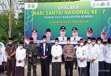 Dandim 0715 Hadiri Peringatan Hari Santri di Kendal