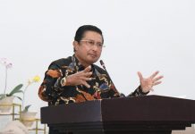 MPR Minta Pelaku Usaha Patuh Gunakan PeduliLindungi Fadel Muhammad