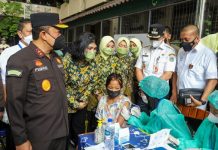 Gelar Seribu Vaksinasi, Walkot Jakut Apresiasi Kejati dan Apindo