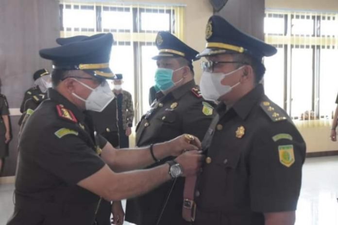 kejari lantik kasi pidsus dan Kacabjari Deli Serdang