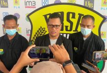 Support Tim Indonesia di Final Thomas Cup, Senator Hasan Basri Gelar Nobar