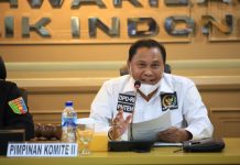 Komite II Pertanyakan Pembengkakan Biaya Proyek Kereta Cepat Jakarta-Bandung ke Kementerian PUPR Abdullah Puteh