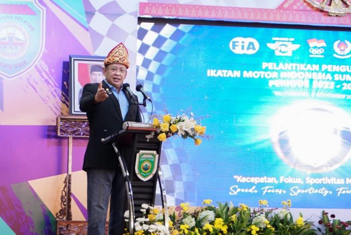 Bambang Soesatyo Lantik Pengurus IMI Sumsel Bambang Soesatyo Lantik Pengurus IMI Sumsel