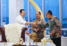 MPR Dorong Penguatan Wewenang LPSK Bambang Soesatyo Menerima Pimpinan LPSK