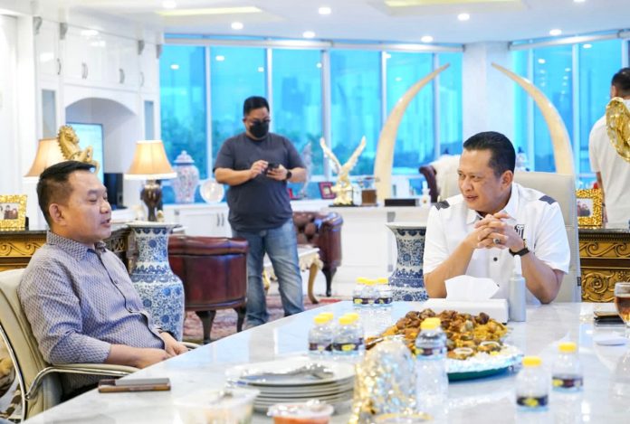 Bambang Soesatyo bersama Jenderal TNI Dudung Abdurrachman