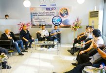 MPR Dorong Pertumbuhan Ekonomi Kota Batam Bambang Soesatyo di Pelabuhan Ferry Batam