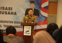 Wabup Sergai Buka Bimtek Pengawasan Perizinan Berusaha Berbasis Risiko