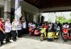 Bamsoet Lepas Rally Motor Listrik Pertama di Indonesia
