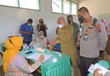 Bupati Asahan Tinjau Vaksinasi Covid-19 di Kantor Tanjung Alam