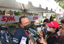 Ada Motor SYM di Event Taiwan Excellence Happy Run 2023