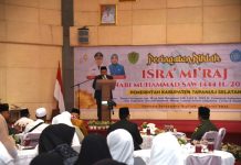 Hadiri Israj Miraj, Bupati Tapsel Tekankan Pentingnya Ukhuwah Islamiyah