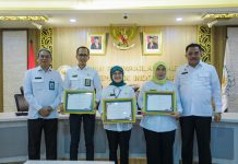 Gelar Entry Meeting Pengawasan Arsip, Setjen DPD Beri Penghargaan Kearsipan