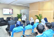 Terima Mahasiswa UIN Syarif Hidayatullah, Siti Fauziah Pamer Perpustakaan Digital