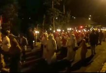 Sambut Tahun Baru Islam, 15 Kecamatan di Tapsel Gelar Pawai Obor