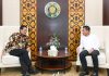 Dialog dengan Rektor USU, Fadel Muhammad Tekankan Soal Link and Match Perguruan Tinggi Dan Dunia Kerja