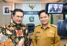 Kunjungi Pj Gubernur Sumut, Fadel Muhammad Bahas Pertanian dan Ketahanan Pangan