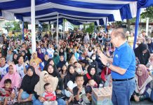 Sosialisasi Empat Pilar dan Serap Aspirasi, Syarief Hasan Dengar Para Ibu Rumah Tangga Mengeluh Harga Kebutuhan Pokok Naik